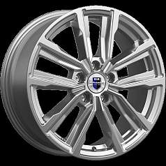 Диск R17 5x114,3 7,5J ET45 D60,1 К&К Лацио (КС964) Дарк платинум 