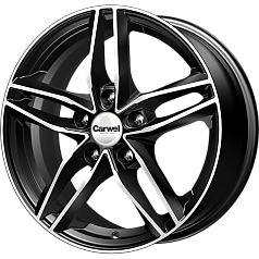 Диск R16 5x112 6,5J ET33 D57,1 Carwel Тау 131(107) AB