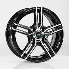 Диск R17 4x98 7J ET35 D58,6 Megami MGM-1 BKF