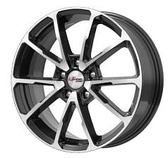 Диск R17 5x114,3 6,5J ET50 D67,1 iFree Skibidi (КС909-03) Блэк Джек
