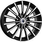 R14 4x100 5,5J ET39 D67,1 К&К Акцент (КС641) Алмаз черный