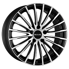 Диск R17 5x112 7,5J ET30 D66,6 MAK Starlight Ice Black 