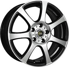 Диск R16 4x100 6,5J ET50 D60,1 Cross Street Y283 BKF