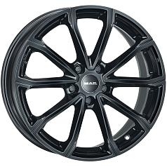 Шины R17 5x114,3 7J ET40 D66,1 MAK DaVinci Gloss Black