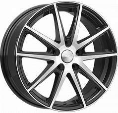 Диск R17 5x114,3 7J ET47 D67,1 Скад Амстердам алмаз