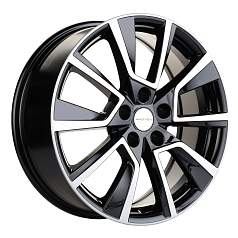 Диск R18 5x114,3 7J ET40 D66,5 Khomen KHW1802 (Haval H6) Black-FP