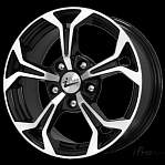 R15 5x114,3 6,5J ET43 D60,1 iFree Эрнесто Блэк-Джек