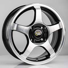 Диск R15 4x100 6J ET50 D60,1 Cross Street СR-14 BKF