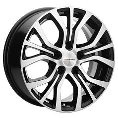 Диск R16 5x110 6,5J ET43 D65,1 Khomen KHW1608 (16_Opel Zafira) Black-FP