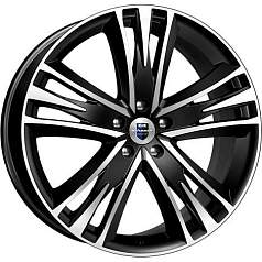 Диск R20 5x120 8,5J ET45 D65,1 K&K Атлас (КС661М) алмаз чёрный