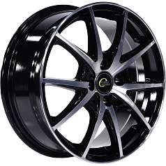 Диск R16 4x100 6,5J ET36 D60,1 Cross Street СR-17 BKF
