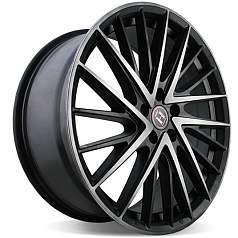 Диск R20 5x112 8,5J ET35 D66,6 Harp Y-697 Satin Black / Machined with Tint