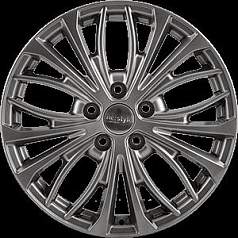 Диск R17 5x112 7,5J ET47 D57,1 iFree ZV Passat (КС873) Дарк платинум