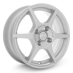 Диск R14 4x100 5,5J ET38 D67,1 Скад Ягуар silver