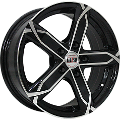 Диск R16 5x114,3 6,5J ET40 D66,1 Alcasta M 19 BKF