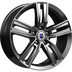 Диск R18 5x112 7J ET49 D66,6 К&К Танаис (КС750) Дарк платинум 