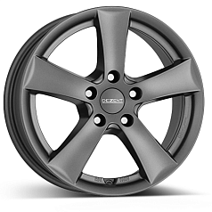 Диск R17 5x114,3 7J ET48,5 D67,1 Dezent TX graphite