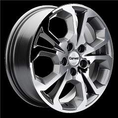 Диск R17 5x114,3 6,5J ET45 D54,1 Carwel Шира 1711 (Geely Coolray) AGR