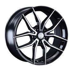 Диск R17 5x112 7,5J ET40 D66,6 LS Wheels 1242 BKF