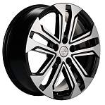 R18 5x112 7J ET43 D57,1 Khomen KHW1803 ( 18_ ZV Kodiaq/Tiguan) Black-FP