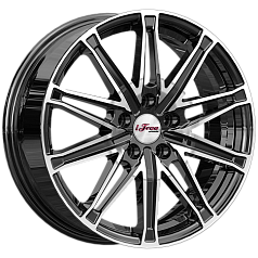 Диск R17 5x105 6,5J ET38 D56,6 iFree Виар (КС1065-04) Блэк Джек
