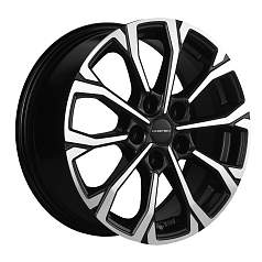 Диск R16 5x114,3 6,5J ET44 D67,1 Khomen KHW1605 (Seltos/Soul) Black-FP