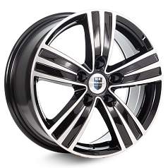 Диск R16 5x114,3 7J ET43 d67,1 К&К да Винчи (528) Алмаз черный